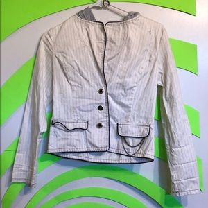 White Abby Dawn Alice in Wonderland jacket